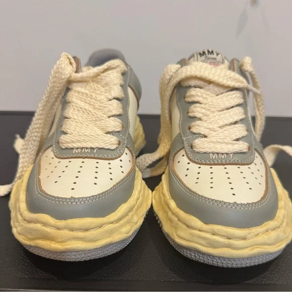 MMY Mihara Yasuhiro Wayne Gray and CreamSneakers